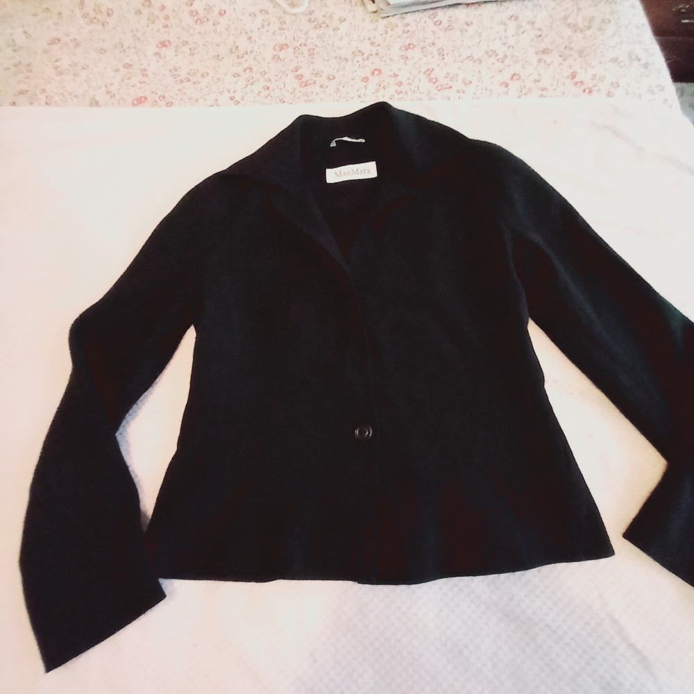 Max Mara Italy 8 single button jacket - Picture 2 of 10